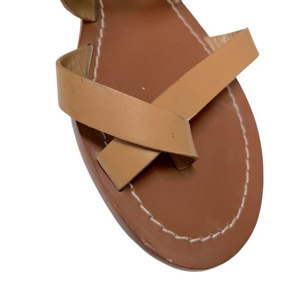 Tory Burch Brown Gladiator Strappy Sandals Size 9.5 - Picture 6 of 12